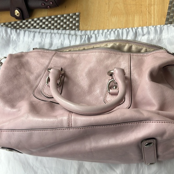 Limited edition Coach Madison bag soft leather shoulder bag blush pink - Picture 6 of 8